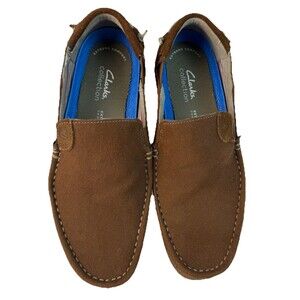 Clarks Extreme Comfort Men's Shoes Collection Brown Size 10.5 M Loafer